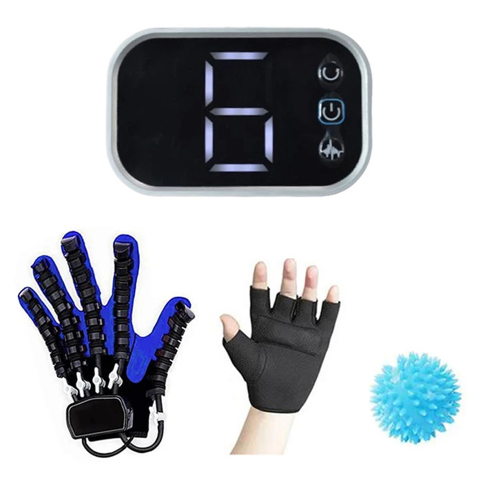 Rehabilitation Robot Gloves Stroke Hemiplegia Intelligent Massage Hand Function Robot Gloves Rehabilitation Training Glove Industrial Exporter Operations