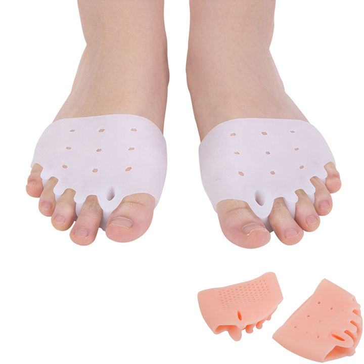 Relieve Foot Pain Forefoot Pad Gel Breathable and Soft Silicone foot pad