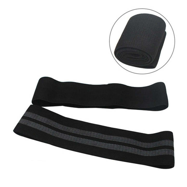 Rubber silk nylon fabric women hip circle resistance band for women outdoor indoor exercises Made in China Factory