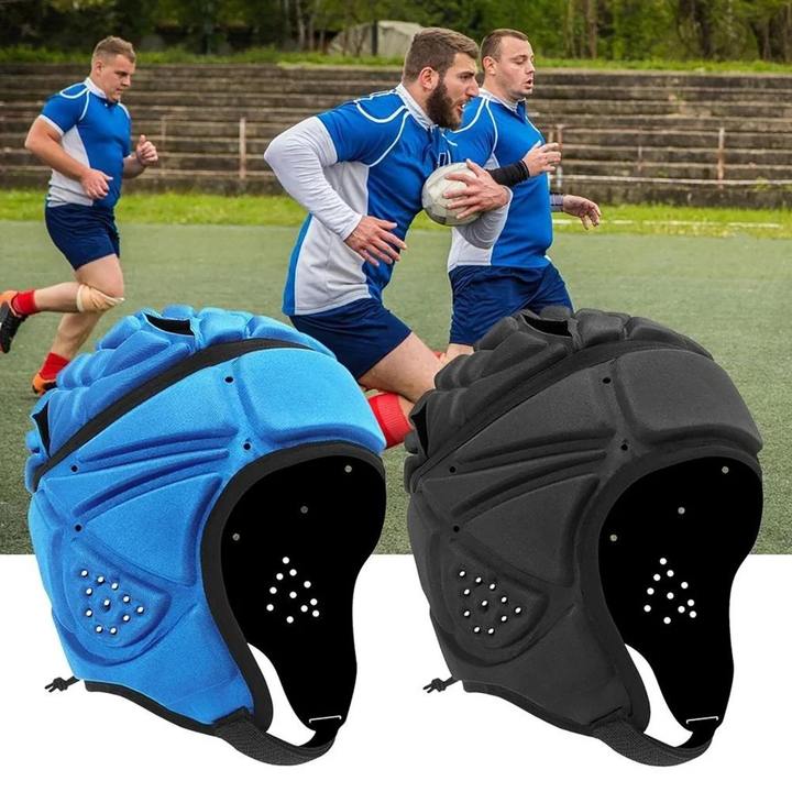 Rugby Helmet Padded Head guard Headgear for Soccer Scrum Cap Head Protector Soft Protective Helmet for Kids Youth Baby Football