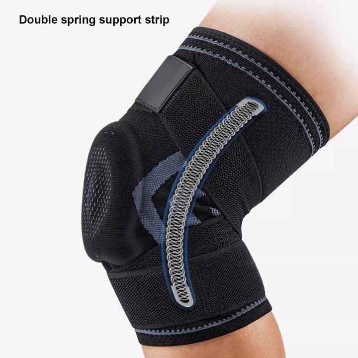 Running Knee Brace Support Straps Knee Compression Sleeves for Men & Women Meniscus Tear Arthritis Sports Joint Pain Relief Factory-Owned Wholesale Bulk Orders