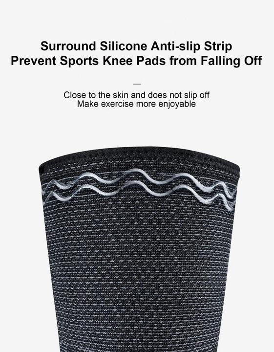 Running Knee Brace Support Straps Knee Compression Sleeves for Men & Women Meniscus Tear Arthritis Sports Joint Pain Relief Factory-Owned Wholesale Bulk Orders