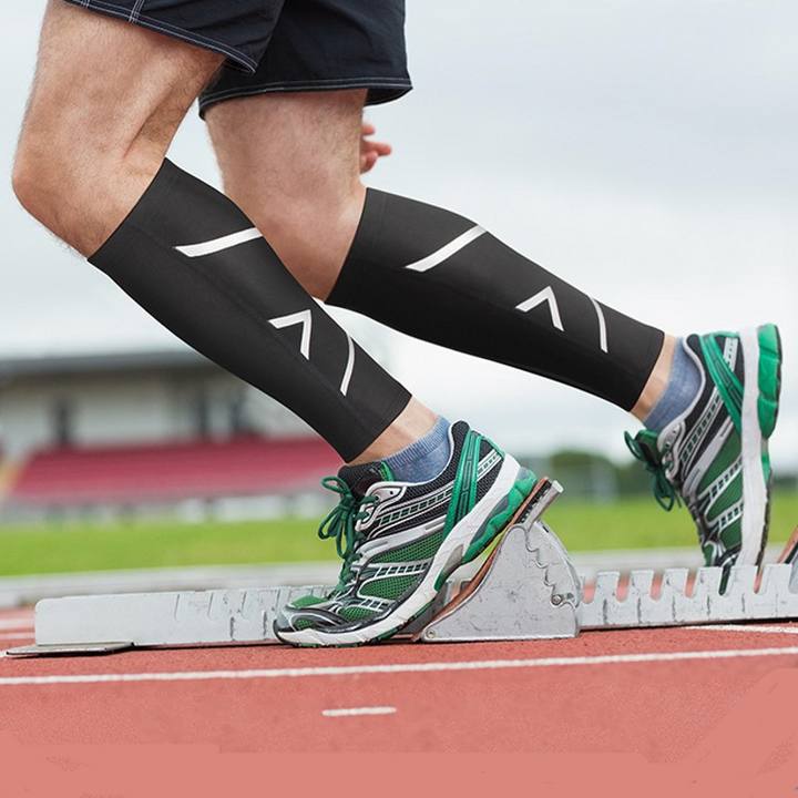 Running Malathon  Football Leg Strap Brace Support  Calf Compression Sleeve