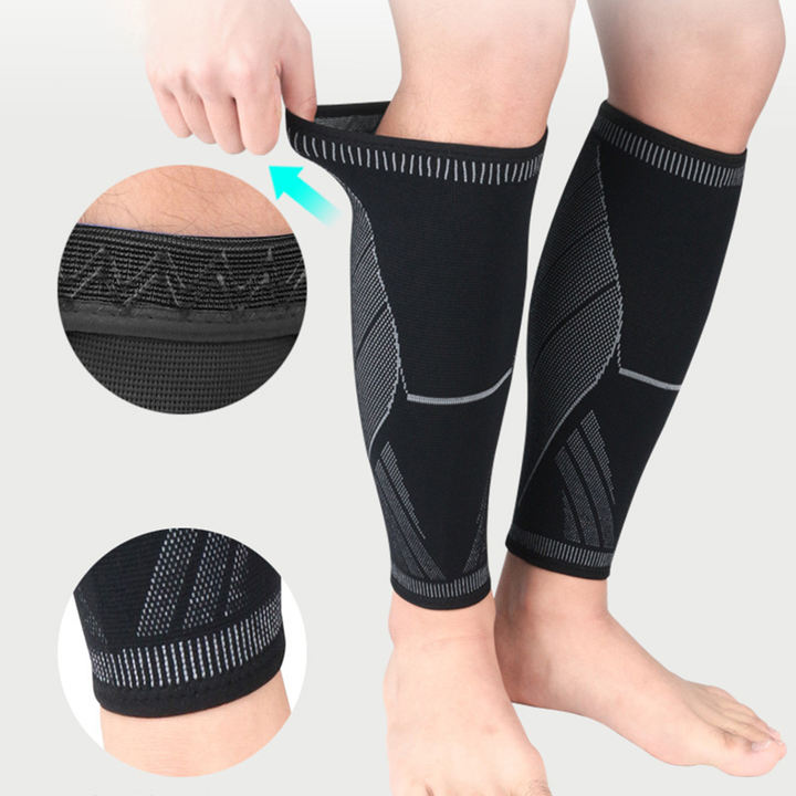 Running calf protection knitting compression calf training basketball football badminton hiking leg guards Quality Manufacturing Direct