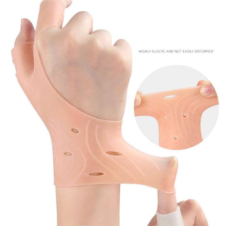 SEBS two-finger glove Soft pressure elastic fitting wrist strap Export Factory