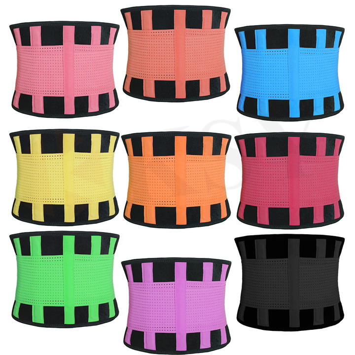 Sauna Body Slimming  shaper belt  Neoprene Waist Trainer Sweat Bands Waist Trimmer Belt Waist Support China Exporter B2B