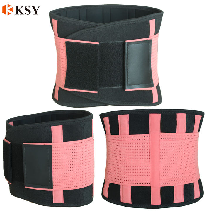 Sauna Body Slimming  shaper belt  Neoprene Waist Trainer Sweat Bands Waist Trimmer Belt Waist Support China Exporter B2B