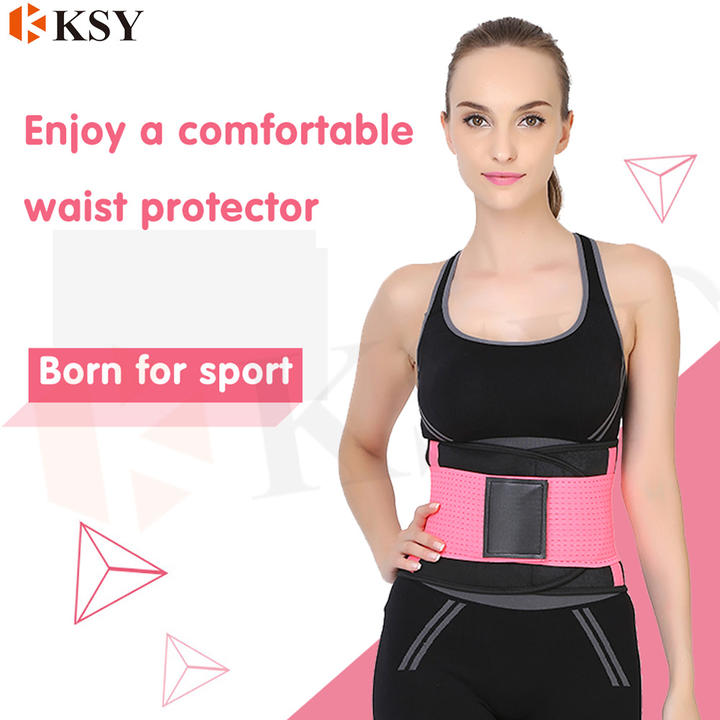 Sauna Body Slimming  shaper belt  Neoprene Waist Trainer Sweat Bands Waist Trimmer Belt Waist Support China Exporter B2B