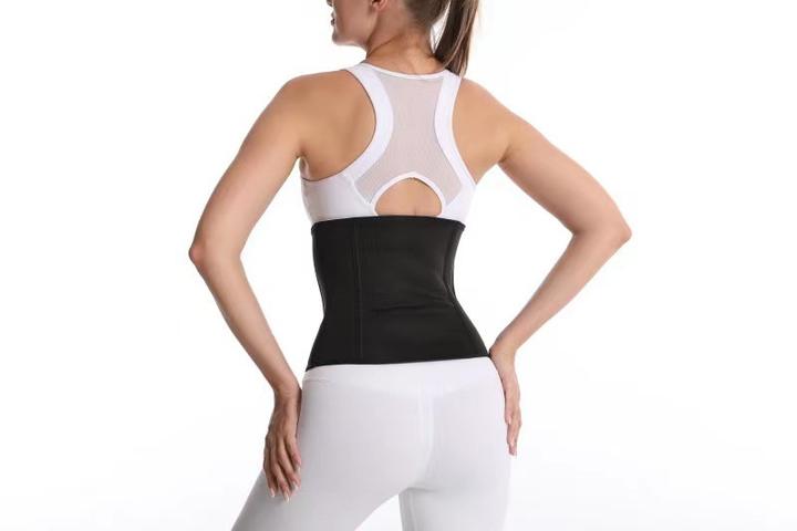 Sauna Sweat Waist Trimmer Belly Belt Wrap Workout Sport Sweat Band Abdominal Trainer Weight Loss Body Shaper Tummy Control Belt B2B Manufacturing
