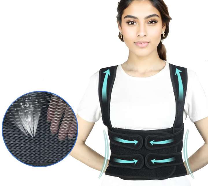 Scoliosis and hunchback correction Full Back straightener back brace Posture Corrector