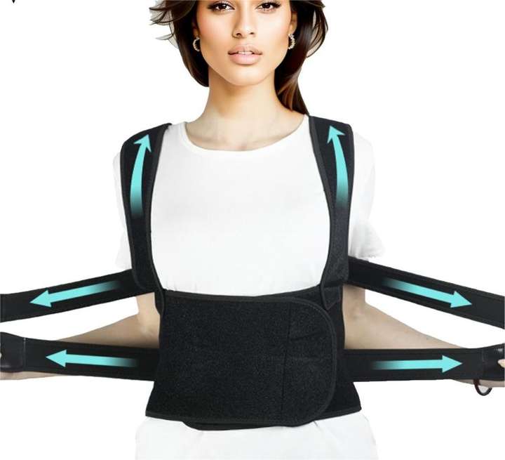 Scoliosis and hunchback correction Full Back straightener back brace Posture Corrector