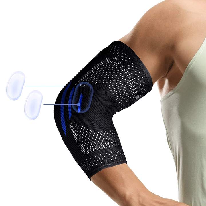 Silica Gel Elbow Protector High Elastic Comfortable Elbow Pads for Sports Protection Rapid Production Solutions Processing