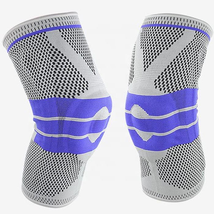 Silicone Knee Support Sports Anti-collision Knee Protective Brace