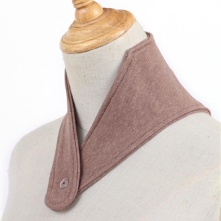 Silk velvet neck guard warm cervical neck collar cover for men and women to protect the neck sleep cold small vest shoulder China Factory Supply