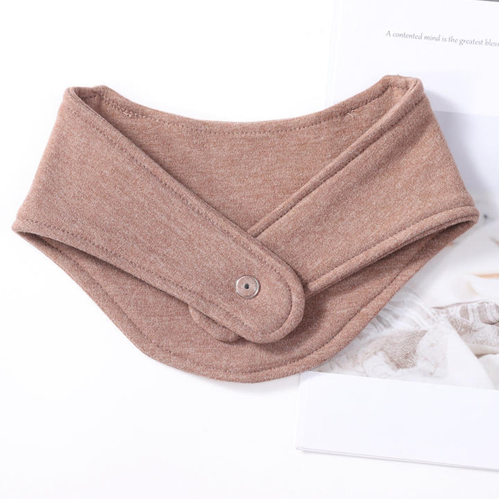 Silk velvet neck guard warm cervical neck collar cover for men and women to protect the neck sleep cold small vest shoulder China Factory Supply