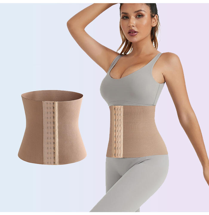 Simple Waist Trainer Corset Women Binders Shapers Tummy Wrap Body Shapewear Slimming Belt Flat Belly Workout Postpartum Girdle China Wholesale Factory