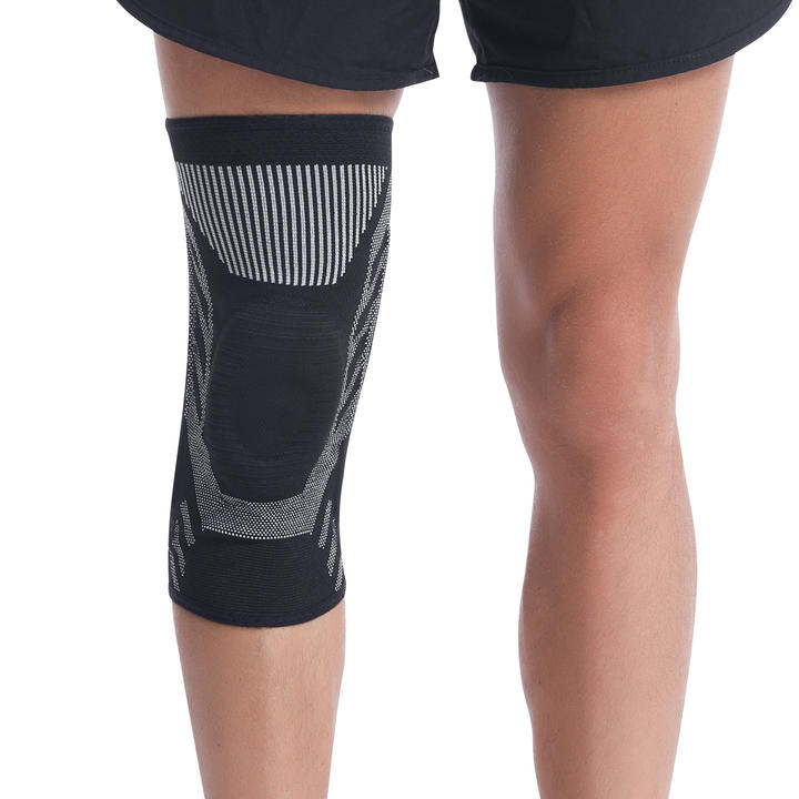 Single Protector Unisex Outdoor Sports Knee Support Yoga Football High Elastic Anti-collision Knee Brace Sleeve Industrial Exporter