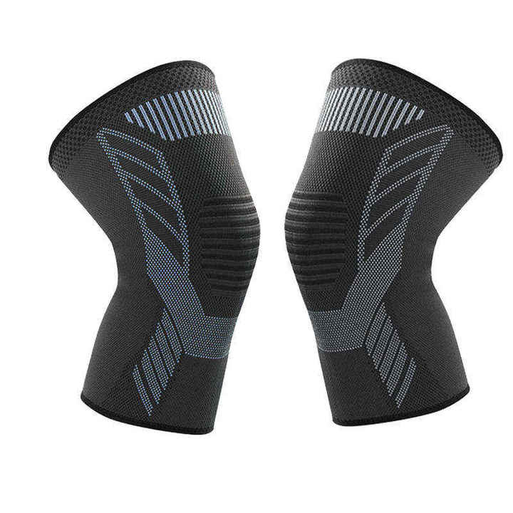 Single Protector Unisex Outdoor Sports Knee Support Yoga Football High Elastic Anti-collision Knee Brace Sleeve Industrial Exporter