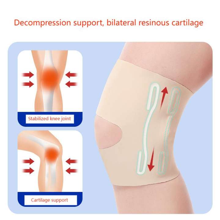 Slim adjustable sports knee meniscus protective cover fixed support running mountaineering protective gear Supplier Wholesale Production