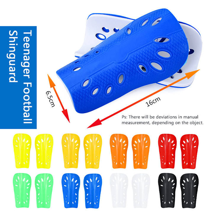 Soft Football Shin Guards Adult Kids Soccer Guards Supporters Sports Leg Sleeves Protector Protective Gear Shin Guard Export Factory