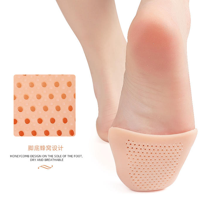 Soft Toe Caps Shoes Protector Ballet Pads Silicon Foot Protectors Silicone Pointe Soft Shoe Insoles Cover Flats Cap Ouch Pouch Wholesale Factory Bulk Orders