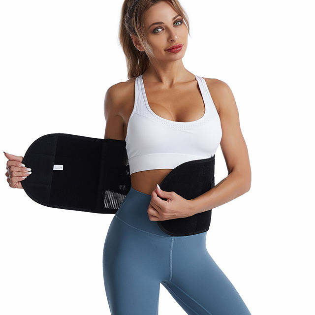 Sport Adjustable Belly Fat Burner Waist Training Weight Loss Sweat Waist Trimmer Belt Bulk Pricing