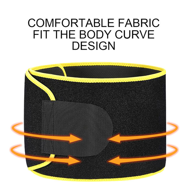 Sport Waist Trimmer Belt Weight Loss Sweat Band Wrap Fat Tummy Stomach Sauna Sweat Belt Large Order Wholesale