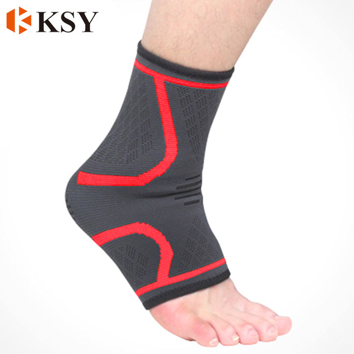 Sport fitness ankle brace nylon breathable fabric ankle support for man and woman