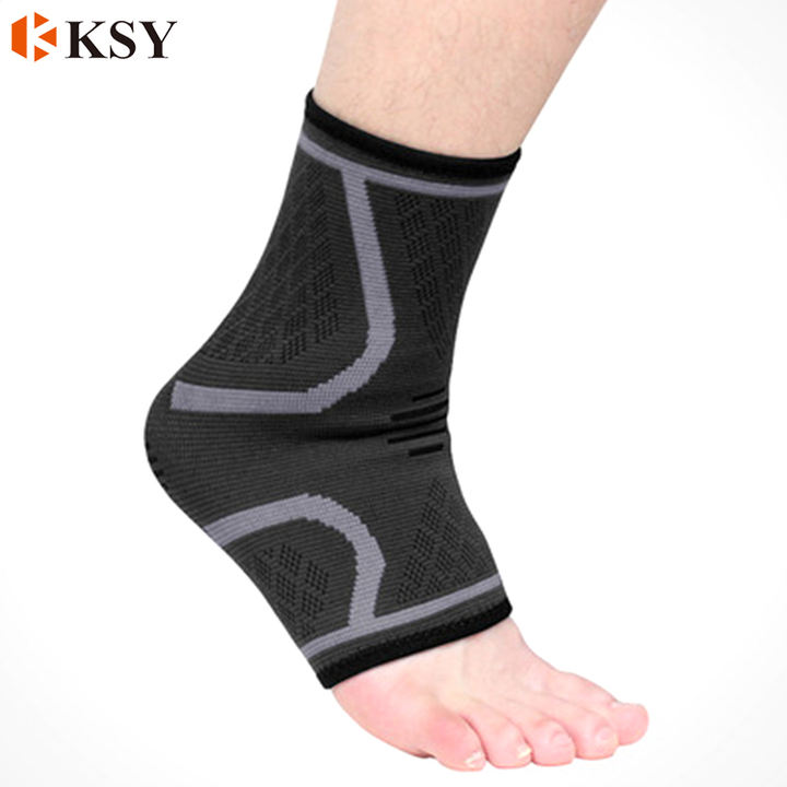 Sport fitness ankle brace nylon breathable fabric ankle support for man and woman