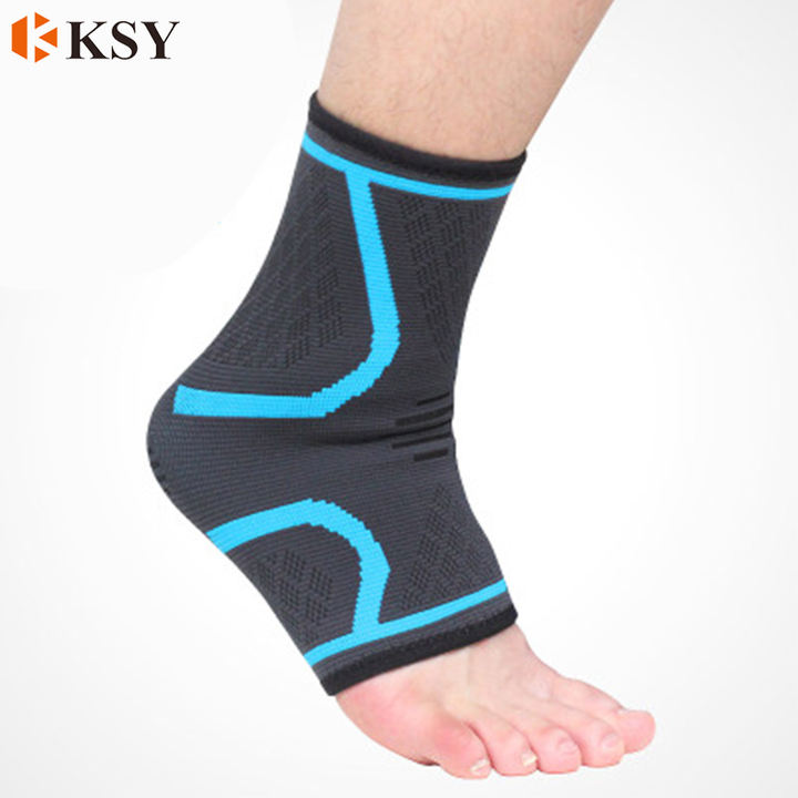 Sport fitness ankle brace nylon breathable fabric ankle support for man and woman