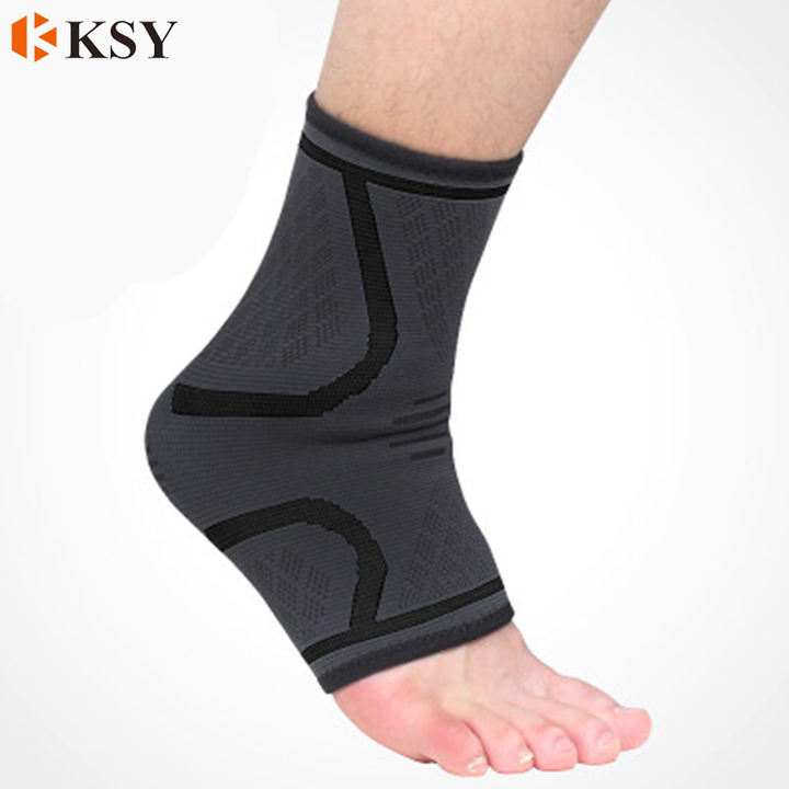 Sport fitness ankle brace nylon breathable fabric ankle support for man and woman