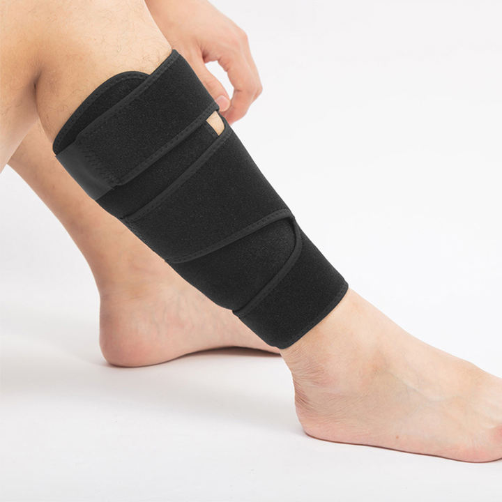 Sports Calf Shin Support Brace Adjustable Calf Brace Compression Leg Sleeve