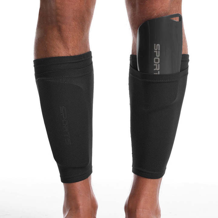 Sports Compression Calf Sleeve With Pad Basketball Football Leg Sleeve Soccer Shin Guards sleeve