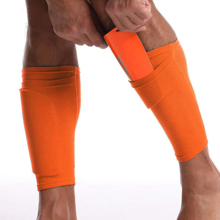 Sports Compression Calf Sleeve With Pad Basketball Football Leg Sleeve Soccer Shin Guards sleeve