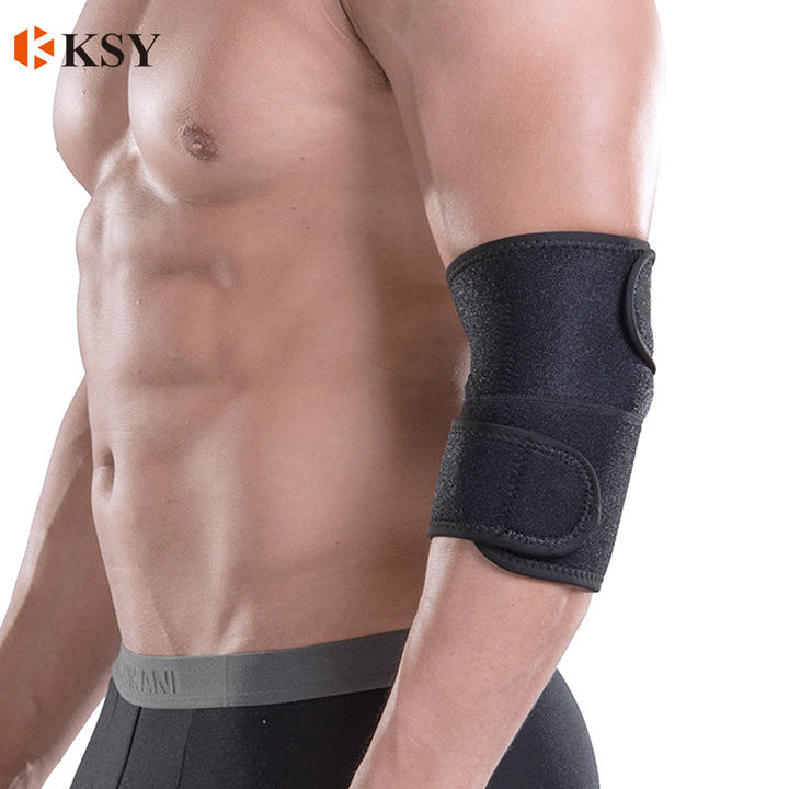 Sports Elbow Bandage Breathable Elbow Pads Basketball Volleyball Gym Adjustable Sports Safety Arm Sleeve Pads