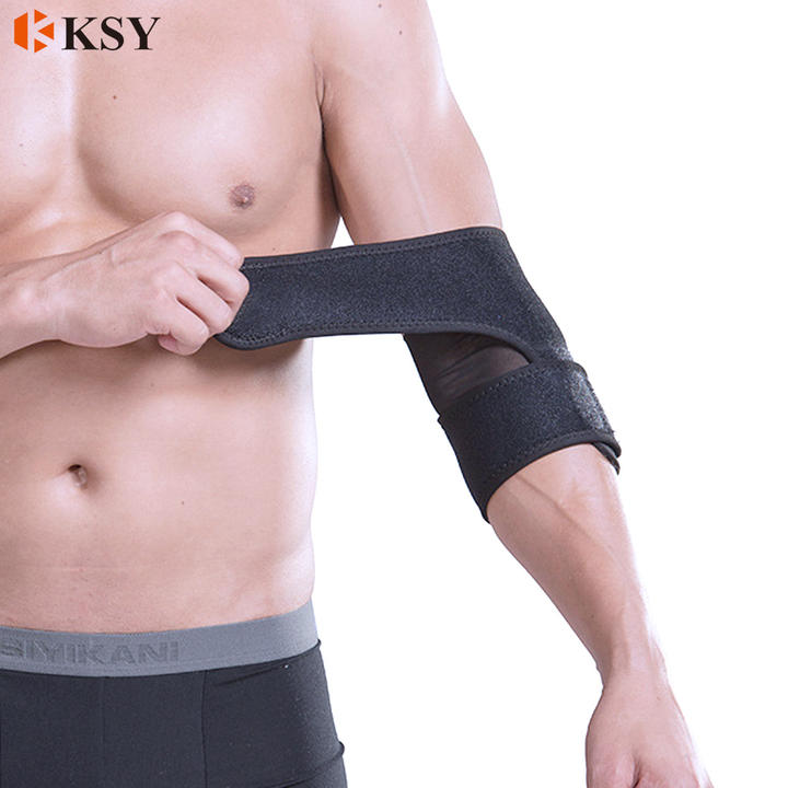 Sports Elbow Bandage Breathable Elbow Pads Basketball Volleyball Gym Adjustable Sports Safety Arm Sleeve Pads