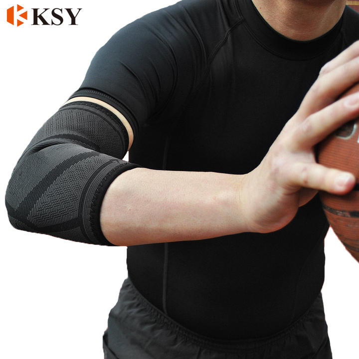 Sports Elbow brace Protector Nylon knitted basketball protects elbow pads comfortable Wholesale Manufacturer