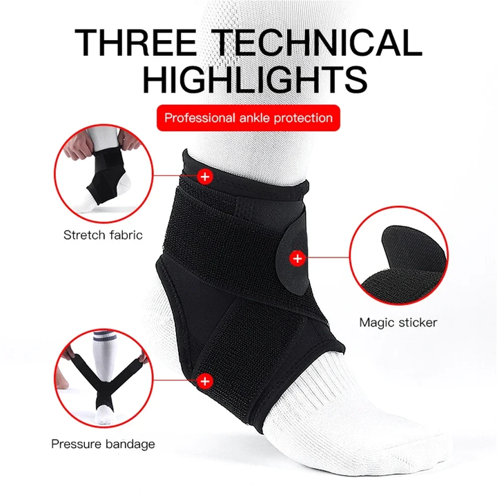 Sports Kids Ankle Support Running Fitness Compression Bandage Protective Ankle Brace for Basketball, Soccer, Volleyball Discount Factory