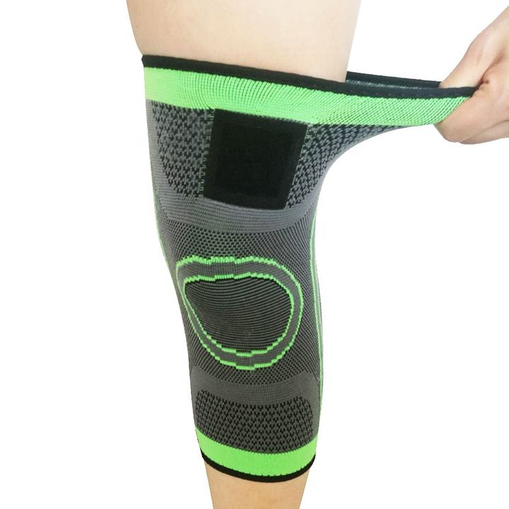 Sports Knee Sleeve Support Patella Knee Strap Protector  Spring Pads Compression Knee Brace