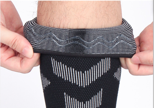 Sports Leg Compression Sleeves Basketball Knee Brace Protect Calf and Shin Splint Support for Men Women China Supplier