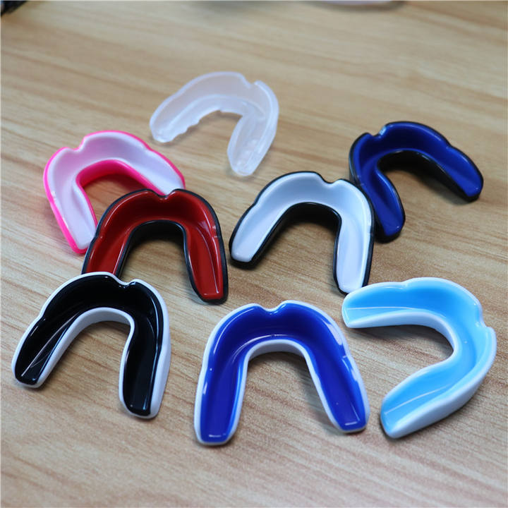Sports Mouth guard EVA Teeth Protector Trainer Tooth Brace Adult kids Teeth Protective For Taekwondo Boxing Sanda Factory Authorized Wholesale Sourcing