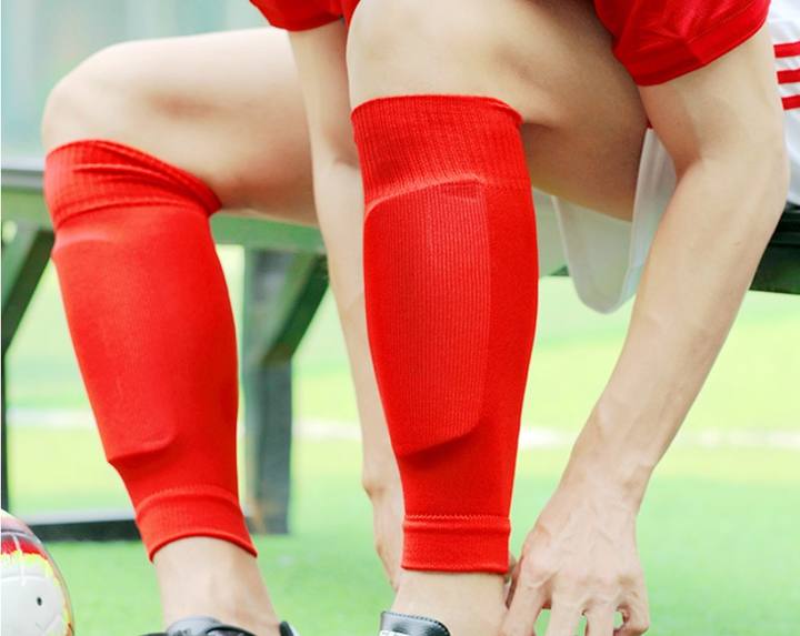 Sports Soccer Shin Guard socks Pad Sleeve Sock Leg Support Football Compression Sleeve Adult Teens Children leg protection Manufacturing Industry