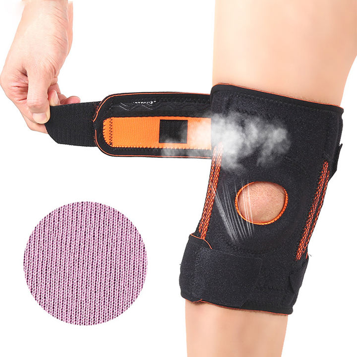 Sports Strap Compression Knee Protector Basketball Cycling Outdoor Meniscus Joint Knee Protector Running Breathable Production Wholesale Outlet