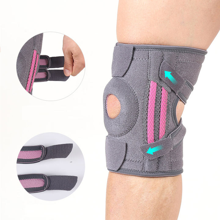 Sports Strap Compression Knee Protector Basketball Cycling Outdoor Meniscus Joint Knee Protector Running Breathable Production Wholesale Outlet