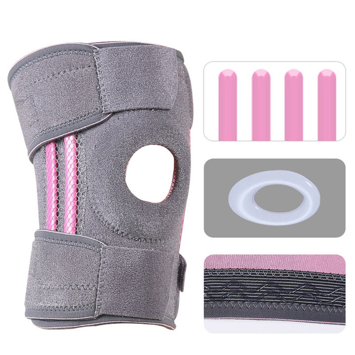Sports Strap Compression Knee Protector Basketball Cycling Outdoor Meniscus Joint Knee Protector Running Breathable Production Wholesale Outlet