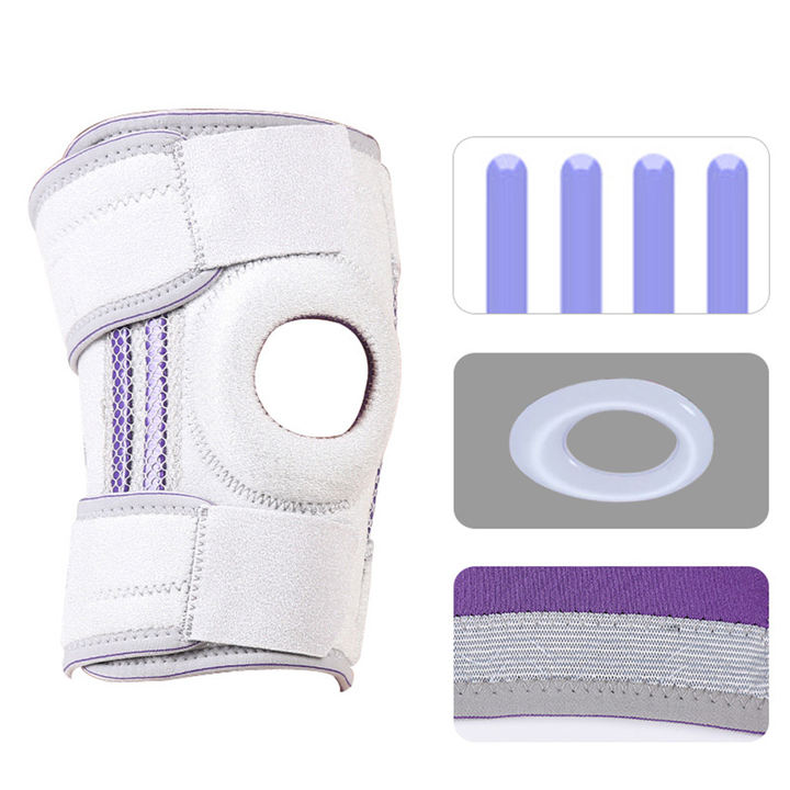 Sports Strap Compression Knee Protector Basketball Cycling Outdoor Meniscus Joint Knee Protector Running Breathable Production Wholesale Outlet