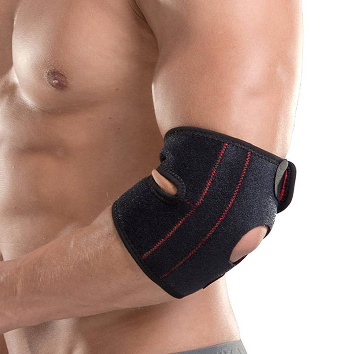 Sports elbow spring compression badminton fitness anti knock elbow protection adjustable elbow pads Private Label Manufacturing