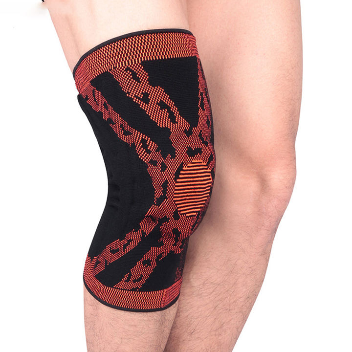 Sports knee pads compression silicone anti-collision protection patella protection outdoor running protective equipment Affordable Factory Pricing