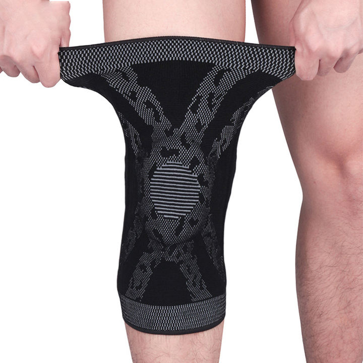 Sports knee pads compression silicone anti-collision protection patella protection outdoor running protective equipment Affordable Factory Pricing