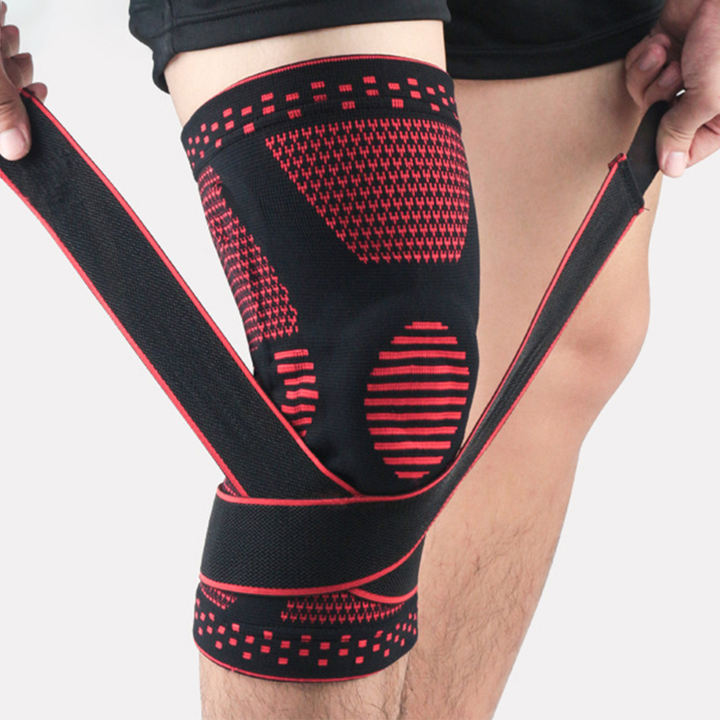 Sports knee pads knitted for warmth and cold protection men's and women's outdoor knee protection patella protection equipment Mass Wholesale Custom Solutions